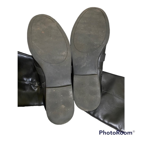 Rampage Ladies Size 8 1/2M Isadora Black Kneehigh Boots - Picture 5 of 5